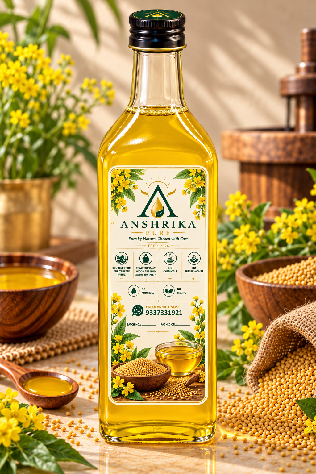 Yellow Mustard Oil
